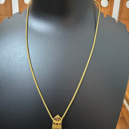 Nettipattom locket with chain