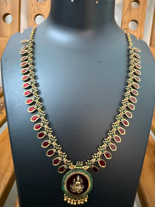 Maroon Lakshmi Mango Maala Code : MJ1591
