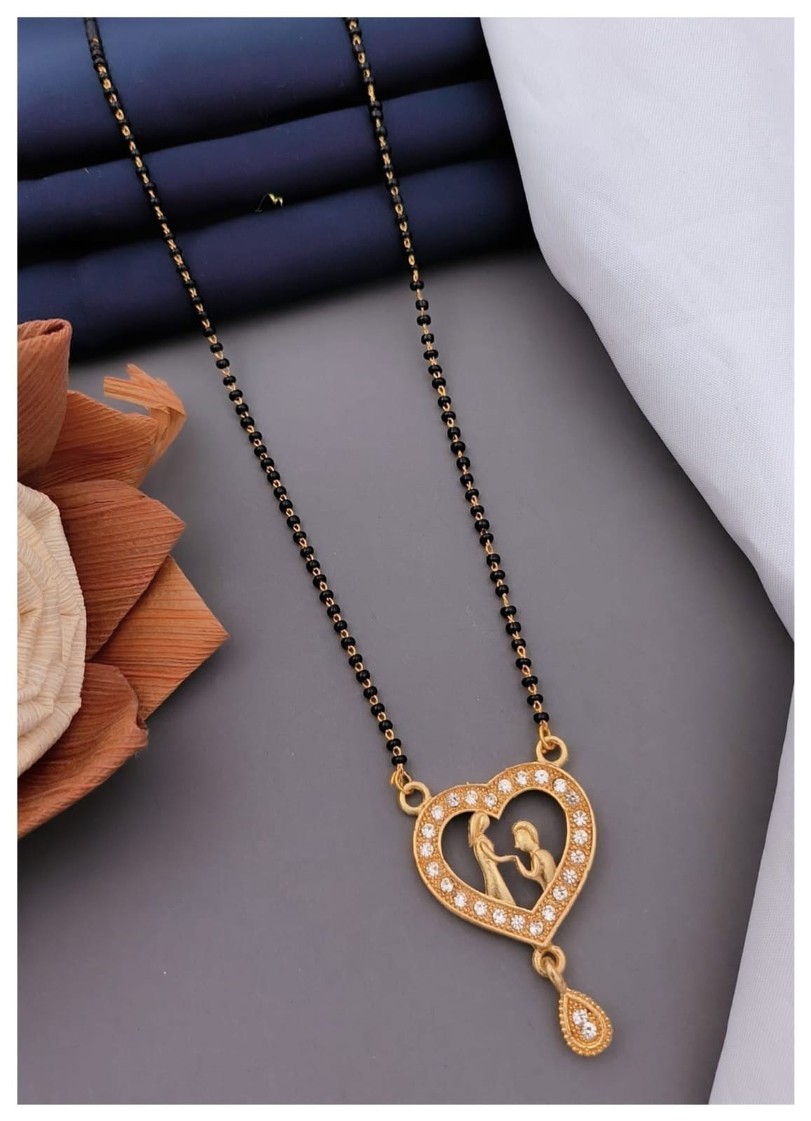 Mangalsutra with Couple pendant