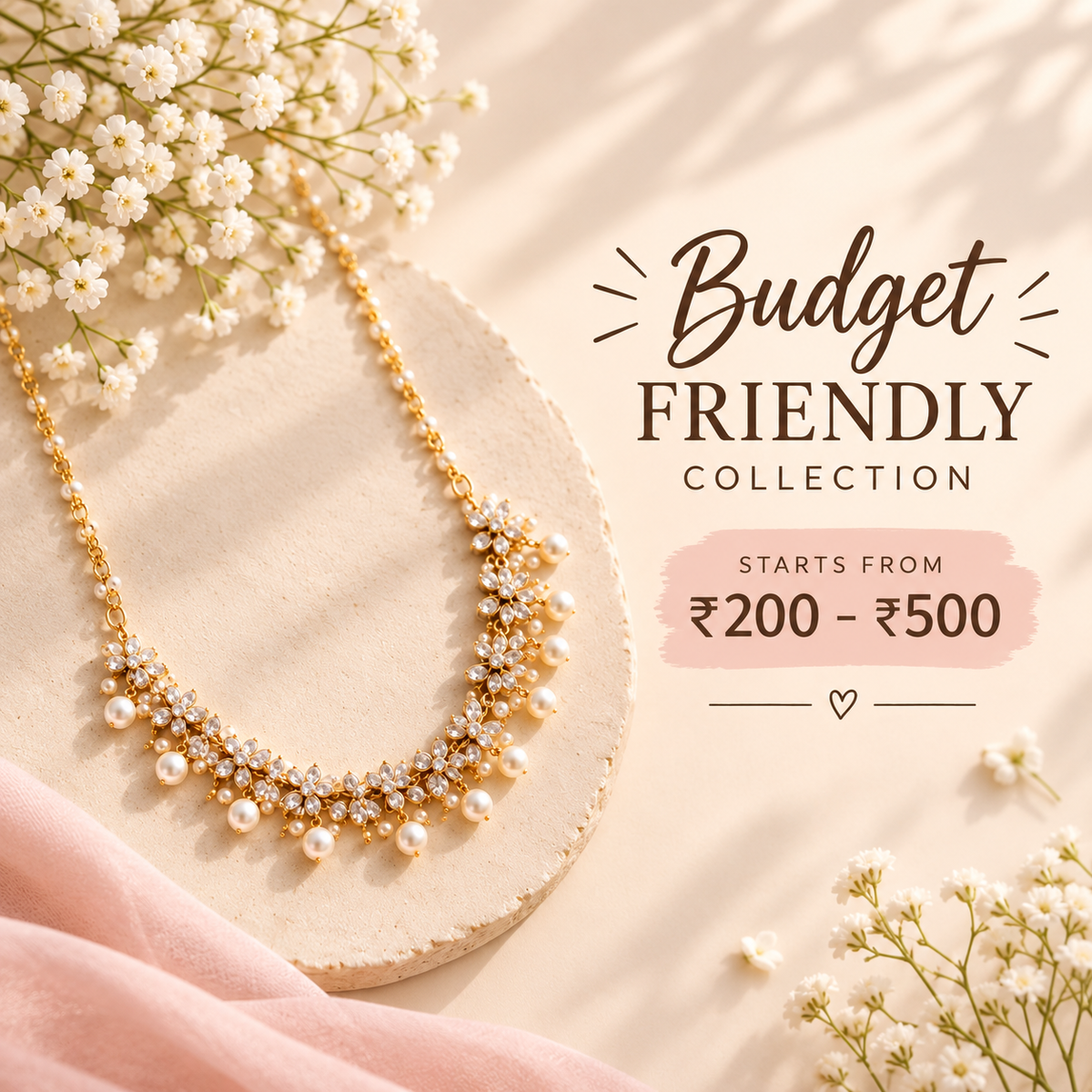 Budget store Rs.200/- to 500/-