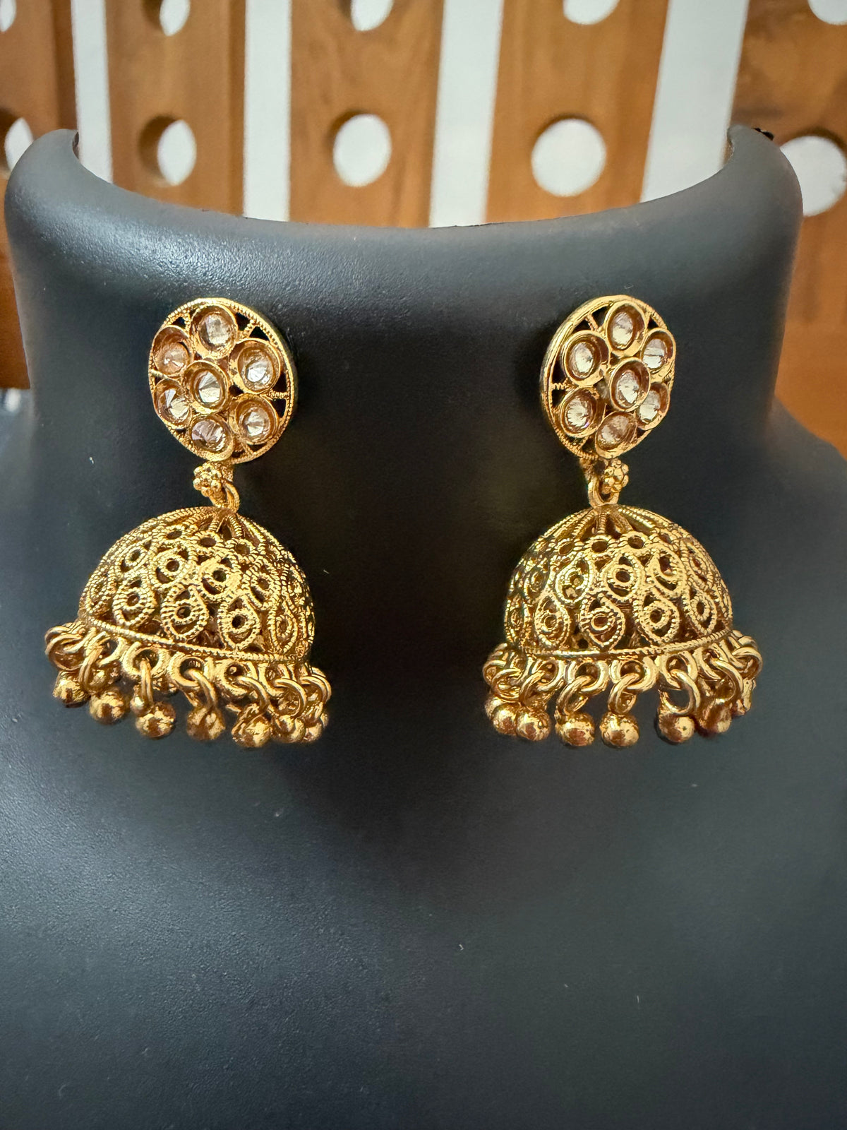 AD stone Jhumka: