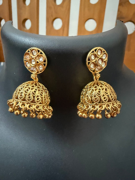 AD stone Jhumka: