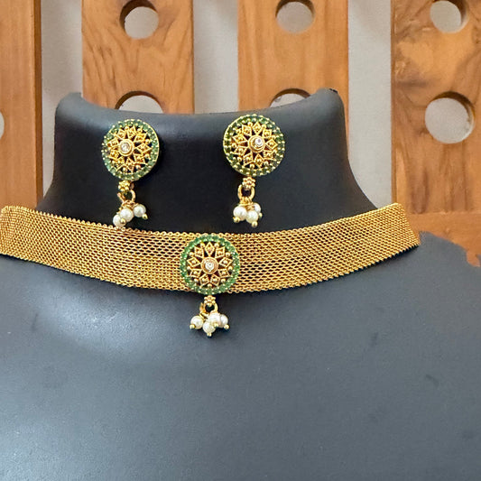 Choker Green Gold replica