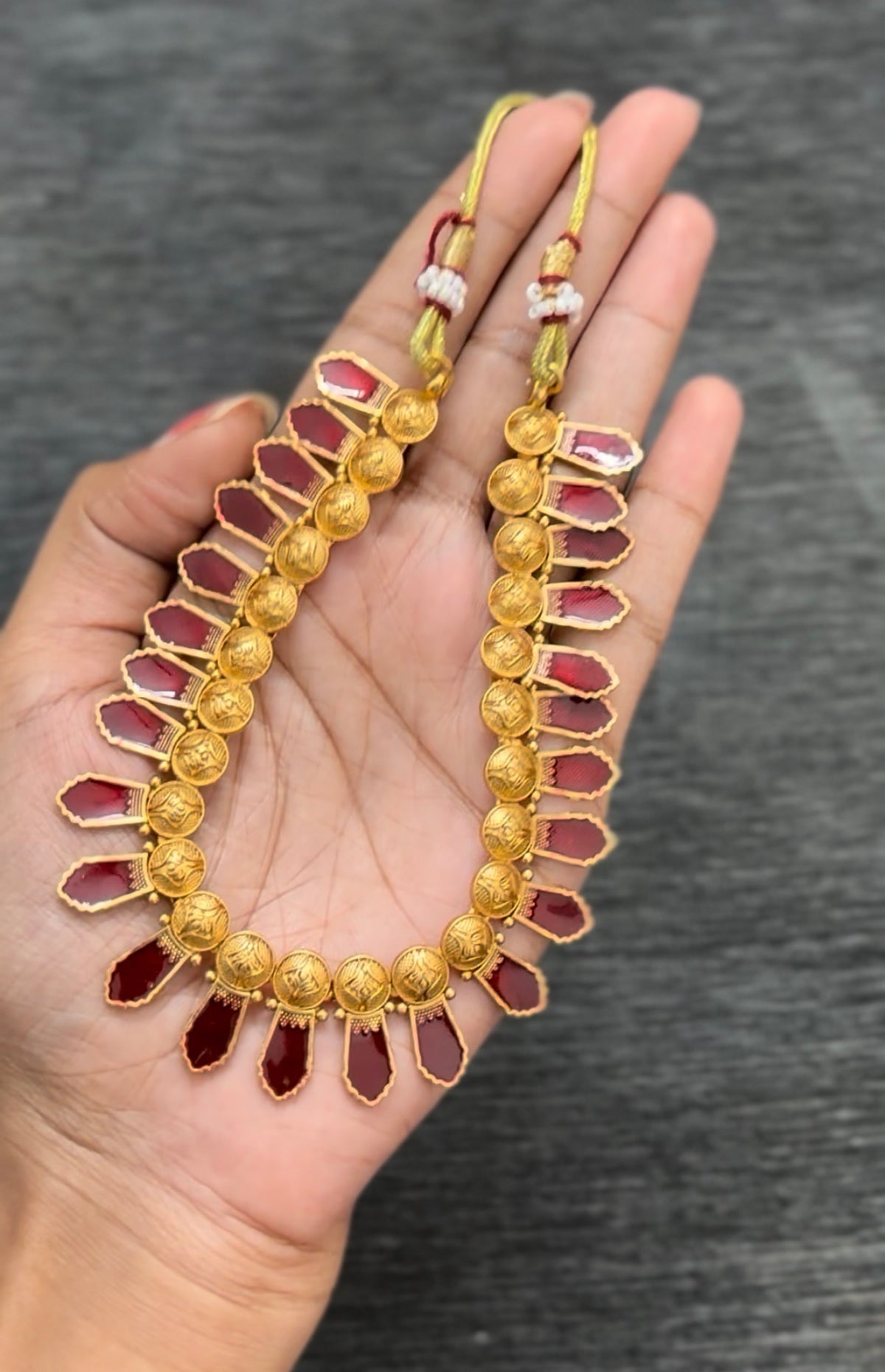 Ruby Necklace with earrings