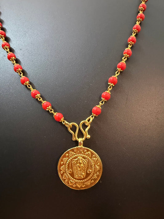Guruvayoorappan Locket Maala light weight 4 Pidi