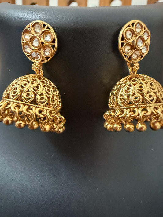 AD stone Jhumka: