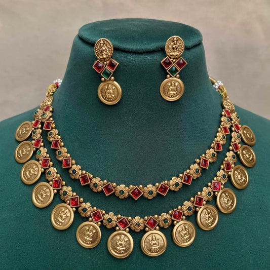 Coin necklace set premium quality | Code: RK3700