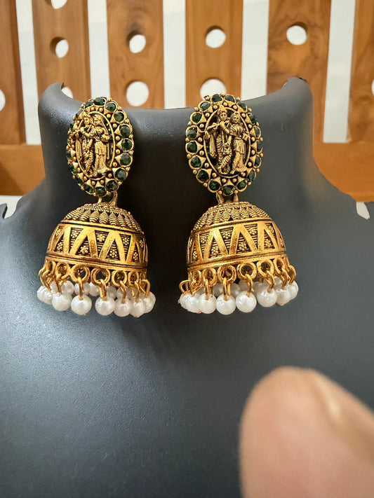 Radha Krishna Jhumka