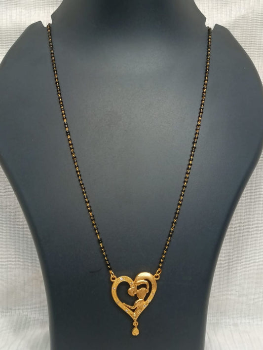 Mangalsutra with couple pendant