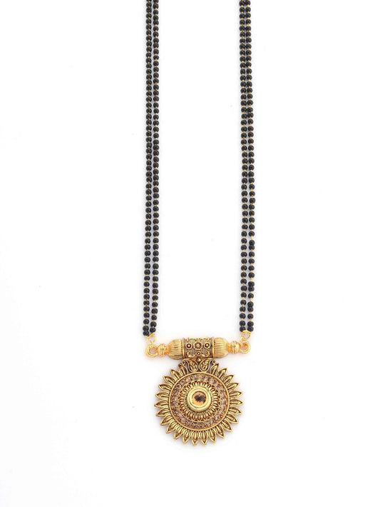 Mangalsutra round pendant Code : SP850